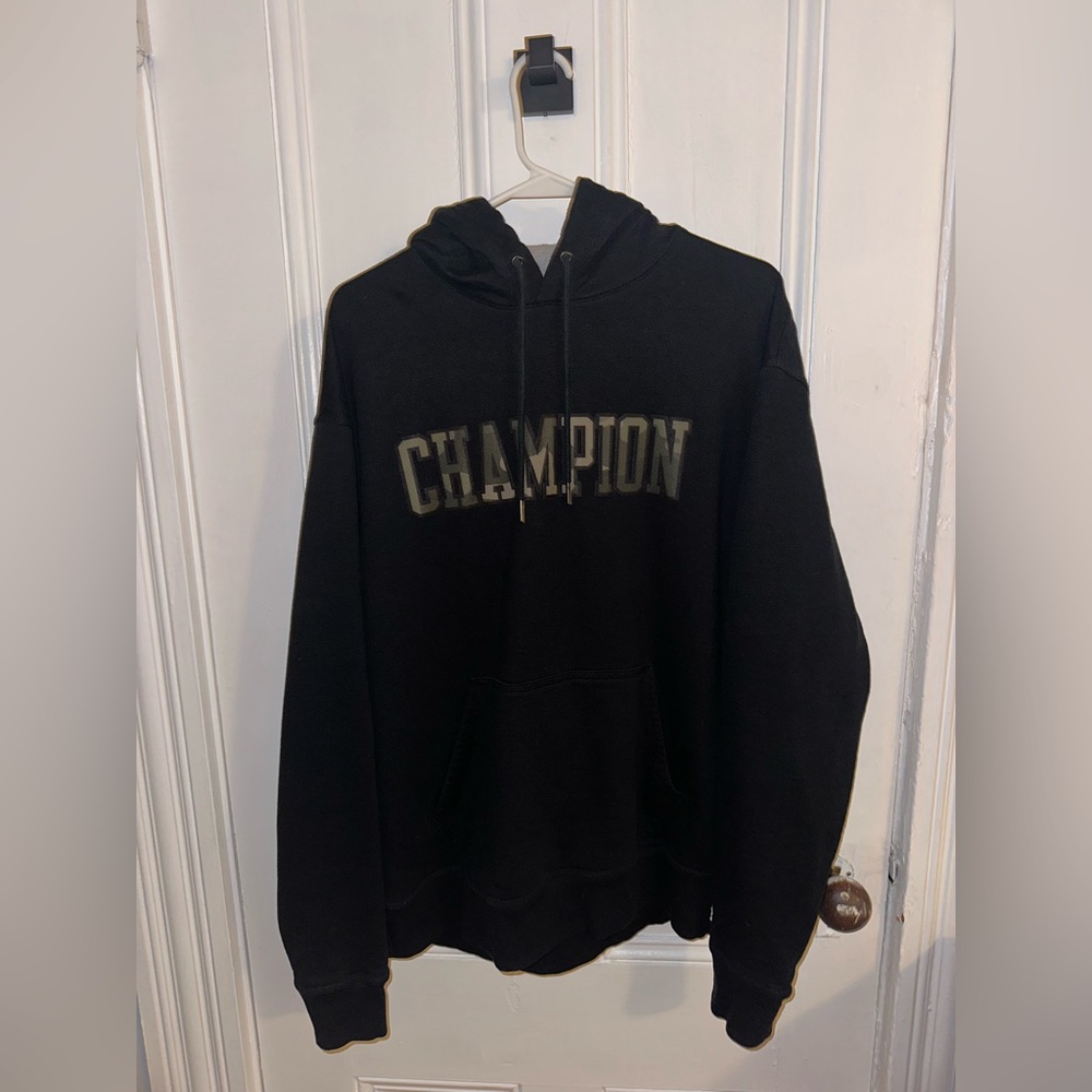 Champion Men's Powerblend Fleece Pullover Hoodie - Large